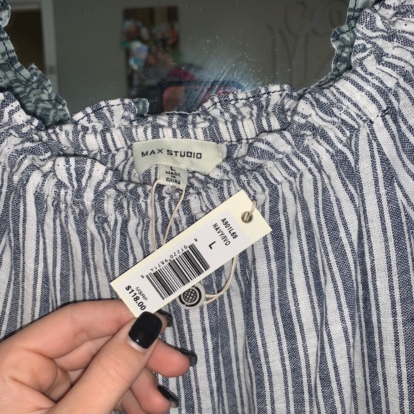 Max Studio Off the Shoulder Dress - Picture 3 of 3